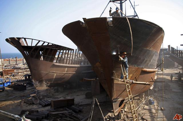 Çin'de gemi inşada ilk yedi ayda %29.8 düşüş var