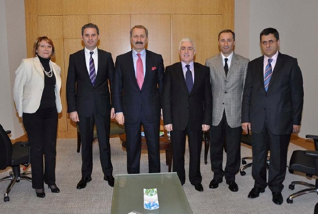 UND Yönetiminden Zafer Çağlayan'a Ziyaret