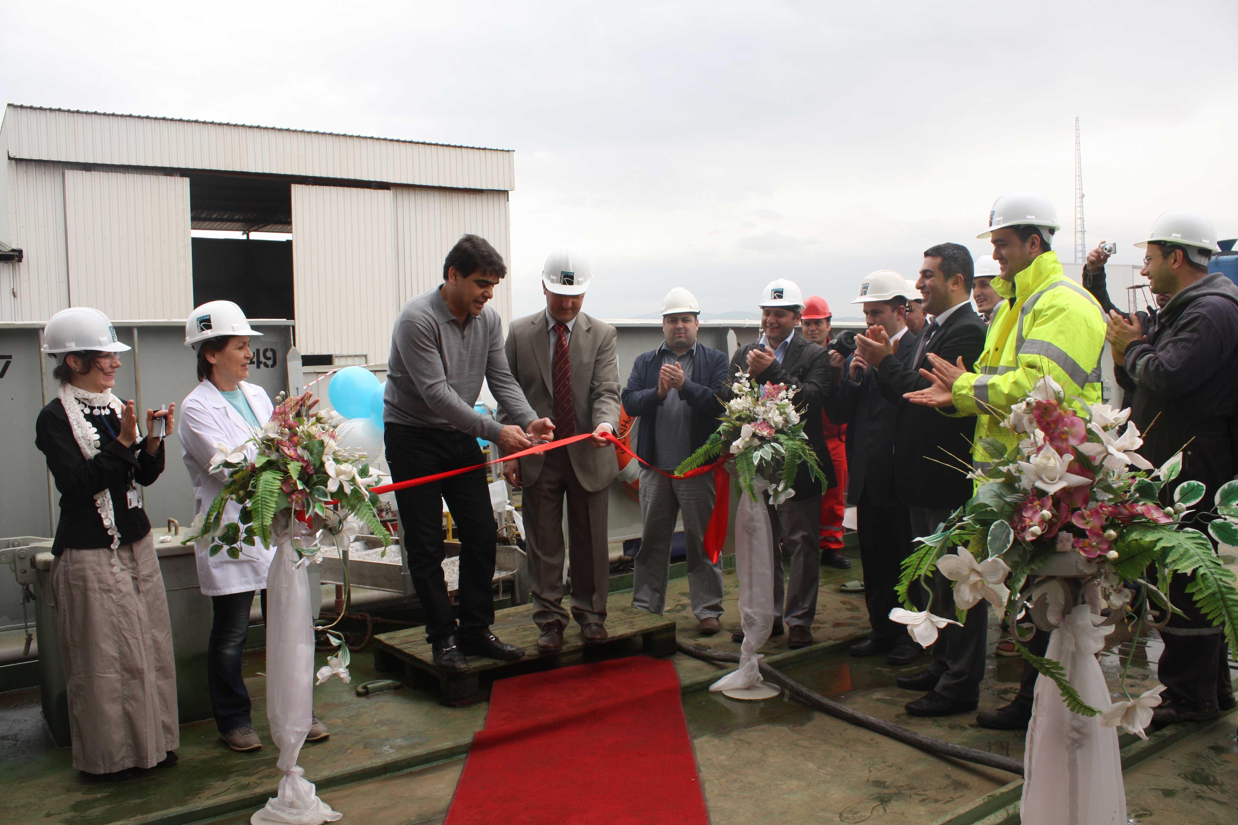 Sefine Tersanesi'nde Gemi Teslim Töreni