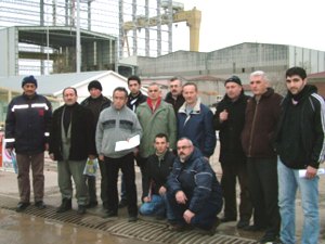 UM Denizcilik’e işçiler alınmadı...