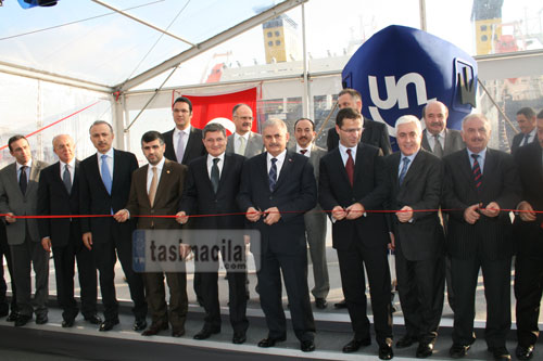 U.N Ro-Ro Pendik-Köstence hattı açıldı