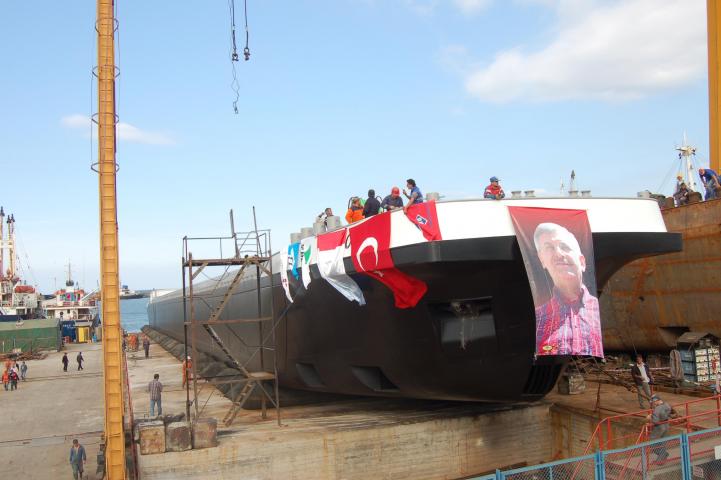 Ünye Tersanesi&#039;nden Hollanda&#039;ya 12. Gemi