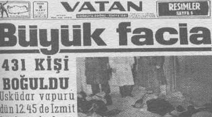 ÜSKÜDAR Faciasının 53. Yıldönümü