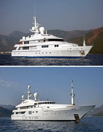 Uzanlar’ın Yatları ’Vera’ İle  ’Kübra’ Oldu.