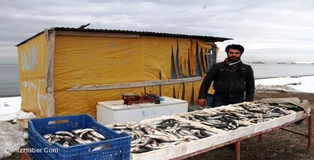 Bir Rakip'te Van Balığına Çıktı