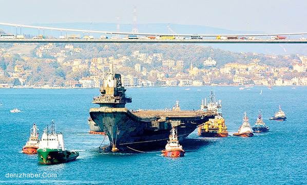 1 milyon turist sözü karşılığında Varyag boğazlardan geçmişti