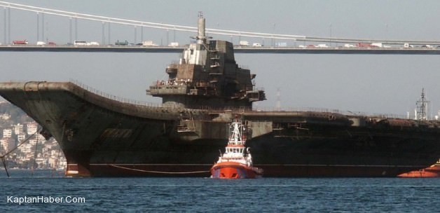 Meşhur Varyag, Suriye&#039;de ortaya çıktı