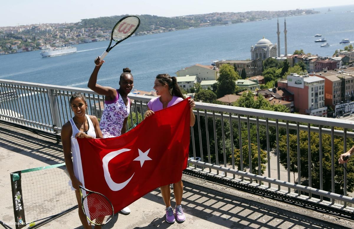 Venus Williams, 10 yıl sonra Boğaziçi Köprüsü&#039;nde