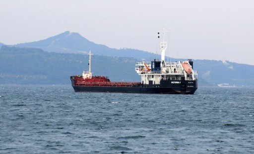 Buğday yüklü gemi boğazda sürüklendi