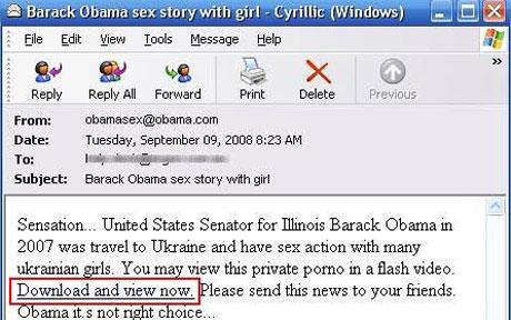 "Obama'nın Ukraynalı kızla seks videosu"