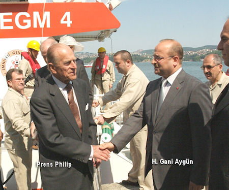 Prens Philip GTH Merkezi'ni Ziyaret Etti