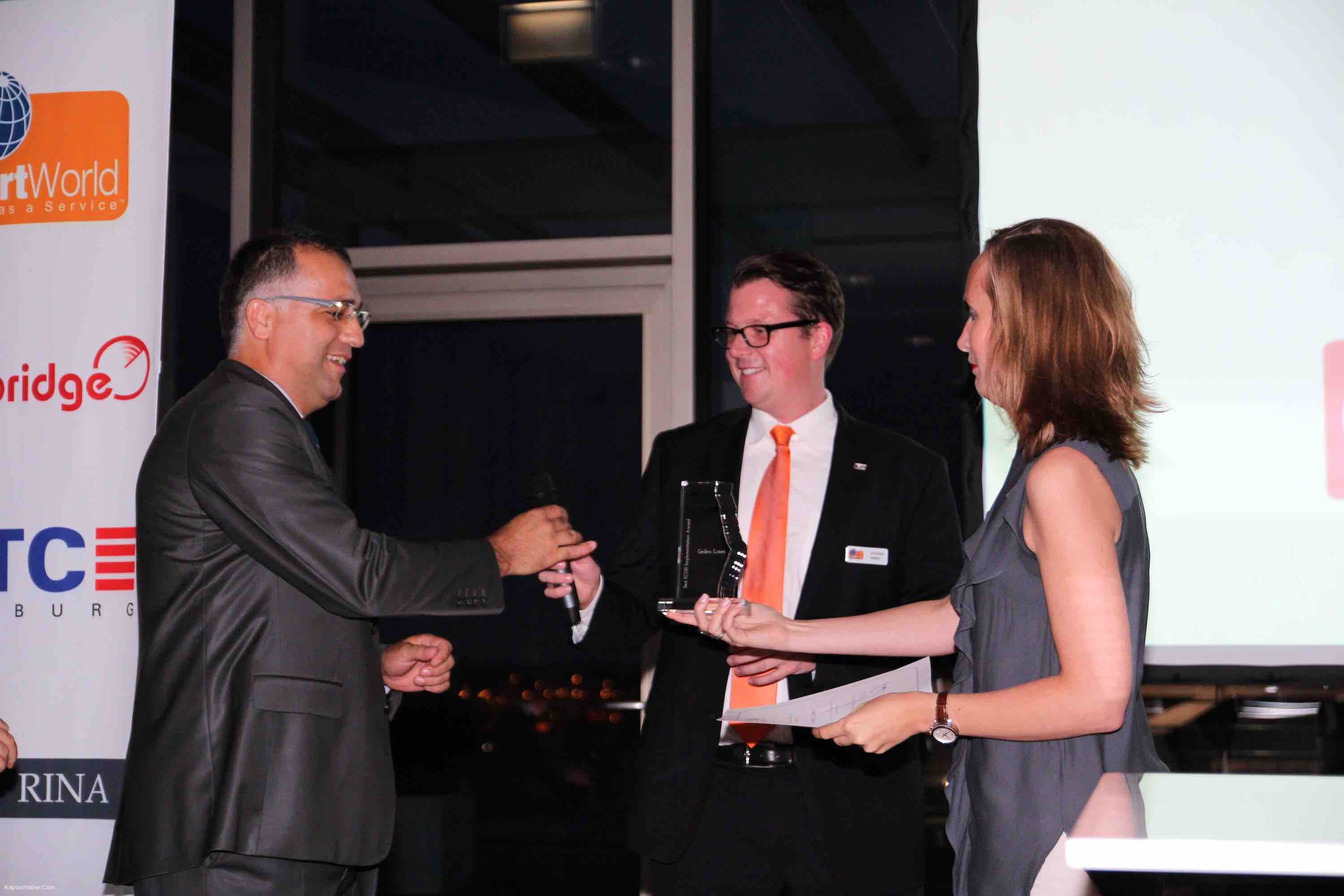 Geden Lines'a  "En İyi ECDIS Uygulayıcısı" Ödülü