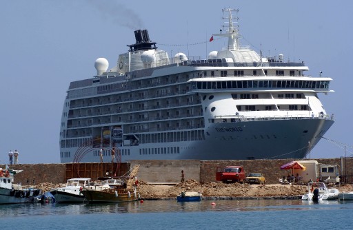 The World Gemisi Alanya&#039;da