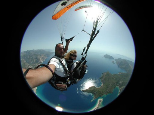 Ölüdeniz'de Yamaç Paraşütü Kupası Başladı