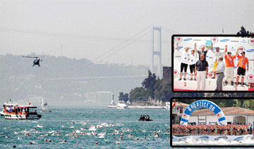 Kıtalar arası kulaç attılar...