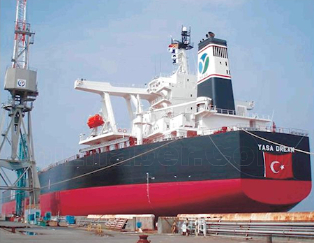 Türkiye'nin en büyük gemisi seferde