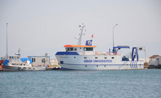 Denize indiğiyle kaldı, Limanda bekliyor...