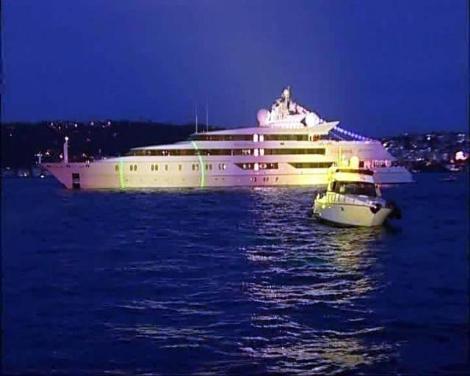 Formula 1'cilere Boğaz'da Yat Partisi