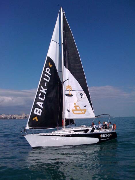 Back-up yelkenle tanıştıracak