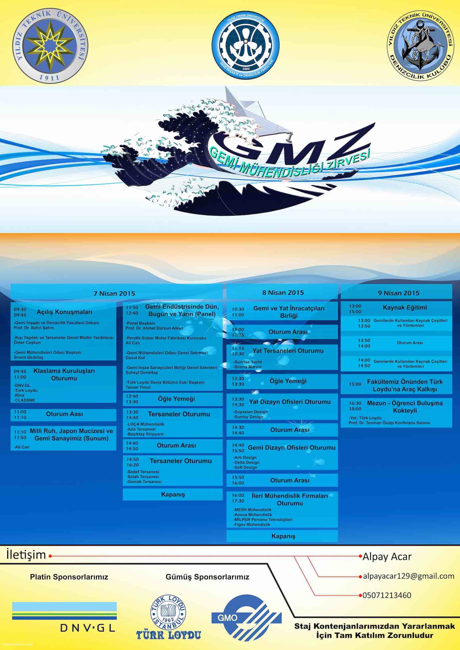 YTÜ&#039;de Gemi Mühendisliği Zirvesi