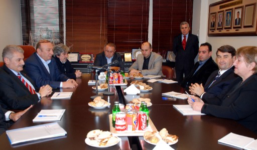 Yıldırım-Levitin İstanbul&#039;da Görüştü