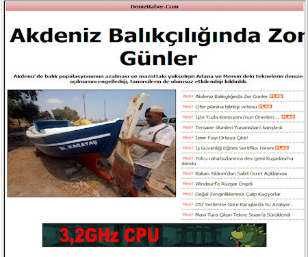 DenizHaber Yeniliklere Devam Ediyor