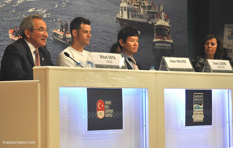 27. Samsung Boğaziçi Kıtalararası Yüzme Yarışı'nın Basın Toplantısı Yapıldı