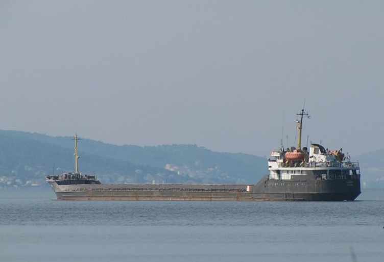 YUKKA adlı gemi Karadeniz'de yandı
