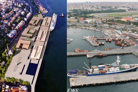 Yarışan 3 Proje Galataport Zeyport ve DATİ