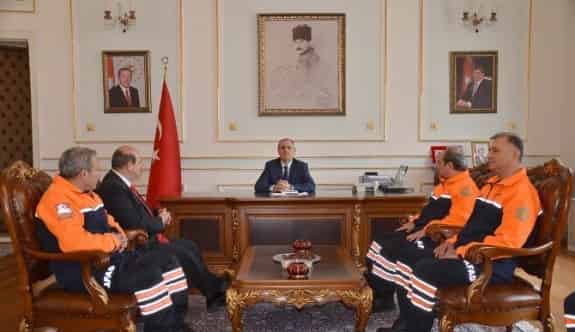 AFAD’dan Vali Salihoğlu’na Ziyaret