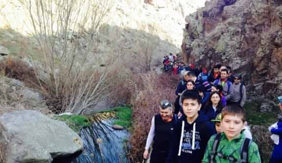 Afdos Kadınana Suyolu’nda Yürüdü