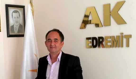 AK Parti Edremit İlçe Başkanı Metin Örkçü:
