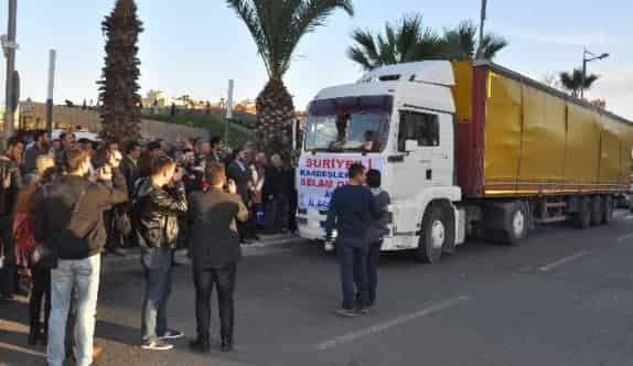 AK Parti Yardım Tır’ı Kilis’e Uğurlandı
