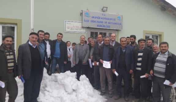 Arapgirli Üreticilere Eğitim