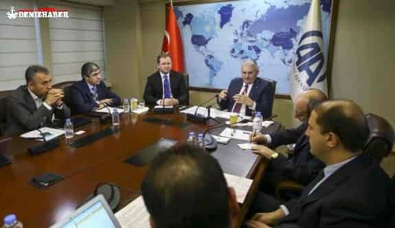 Bakan Yıldırım, AA Editör Masası&#039;na konuk oldu