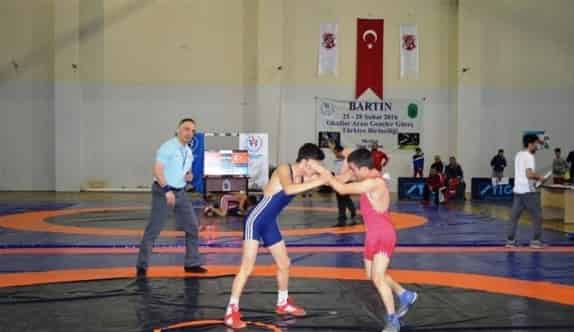 Bartın’da Güreş Müsabakaları Sona Erdi