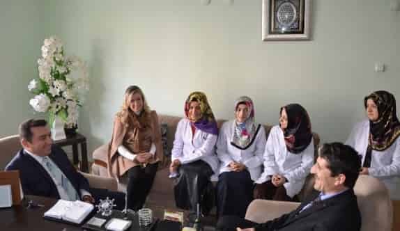 Başkan Bakıcı Kumral Abdal Kız Kur’an Kursu’nu Ziyaret Etti