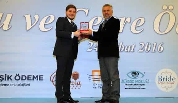 Başkan Çetin’e Çevrecilik Ödülü