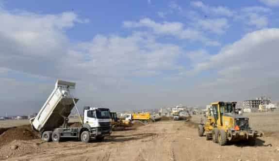 Başkan Erkoç Bulvar Çalışmalarını İnceledi