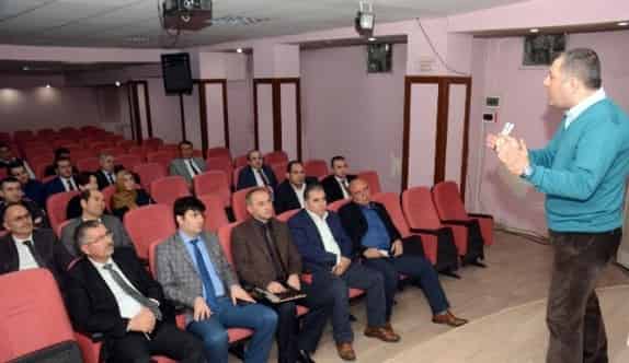 Belediyeden Birim Müdürlerine İş Güvenliği Semineri