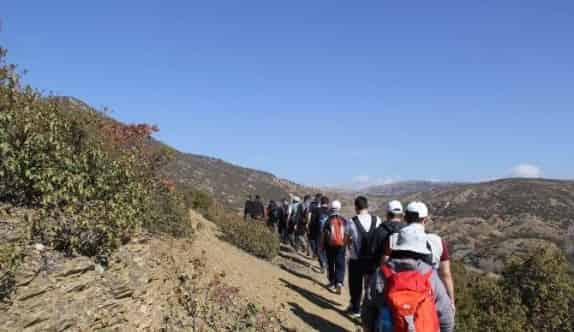Beyşehirli Doğaseverler Sivri Dağı’na Tırmandı