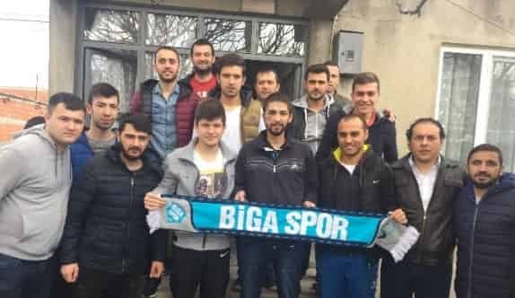 Bigaspor, Gazi Polis Memurunu Ziyaret Etti