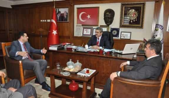 Buharkent Protokolünden Başkan Alıcık’a Ziyaret