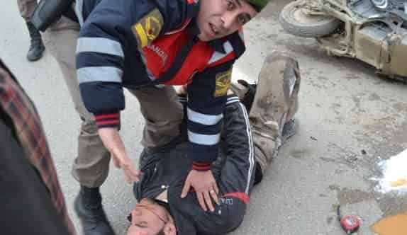 Bursa’da Trafik Kazası: 1 Yaralı