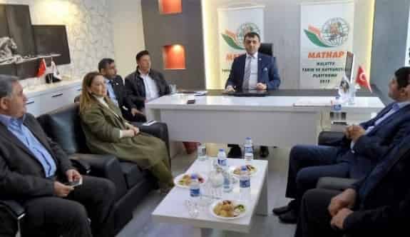 Çalık’tan Tarım Ve Hayvancılık Platformu’na Ziyaret