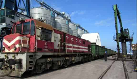 Çelebi Limanı Demiryolu Bağlantısı tamamlandı