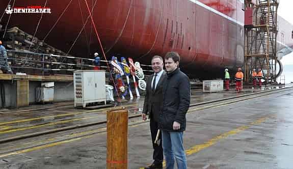 Cemre Tersanesi HOPMAHH Adlı Buzkıranı Denize İndirdi