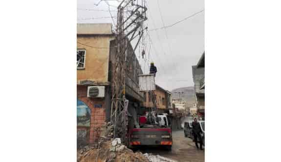 Dicle EDAŞ Derik’teki Onarımı Tamamladı