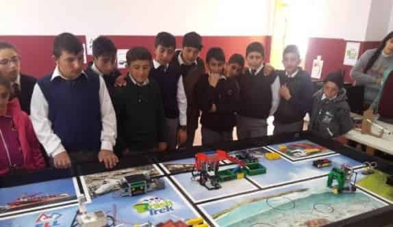 Digor Robot Bilim Takımı Ankara’da Kars’ı Temsil Etti