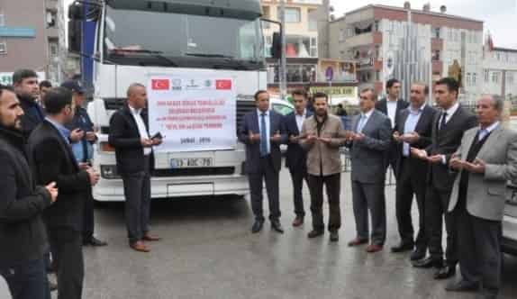 Dilovası’ndan Bir Yardım Tırı Daha Suriye’ye Yola Çıktı